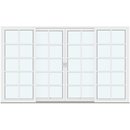 4 ramar med 4 horisontala, 1 vertikal spröjs