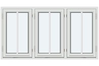 3 bågar med 1 vertikal spröjs