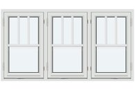 3 bågar med 1 horisontal spröjs och 2 vertikala spröjsar