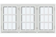 3 bågar med 2 horisontala spröjsar och 2 vertikala spröjsar