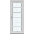 1 båge med 5 horisontala spröjsar och 1 vertikal spröjs