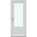 1 båge utan spröjsar, panel