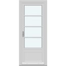 1 båge med 3 horisontala spröjsar, panel