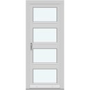 1 båge med 3 horisontala glasavdelande spröjsar