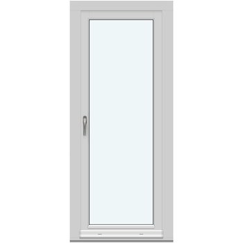 Inåtgående altandörrar (En ram)