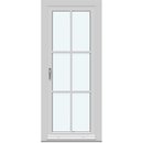 1 båge med 2 horisontala spröjsar och 1 vertikal spröjs