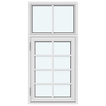 Sidohängt "Kombi" fönster (Utåtgående)