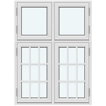 Sidohängt "Kombi" fönster (Utåtgående)