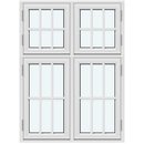 4 bågar med 1 horisontal spröjs och 2 vertikala spröjsar5