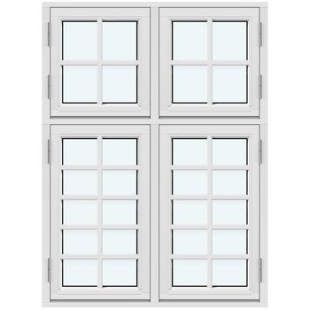 Sidohängt "Kombi" fönster (Utåtgående)