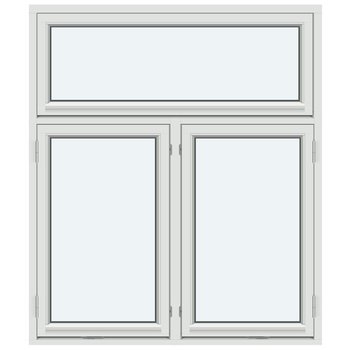 Sidohängt "Kombi" fönster (Utåtgående)