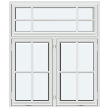 Sidohängt "Kombi" fönster (Utåtgående)