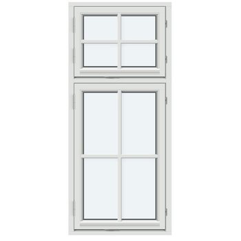 Sidohängt "Kombi" fönster (Utåtgående)