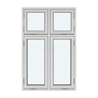 Sidohängt 'Kombi' fönster, Utåtgående