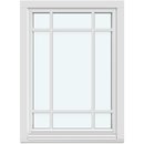 1 båge med 2 horisontala spröjsar och 2 vertikala spröjsar