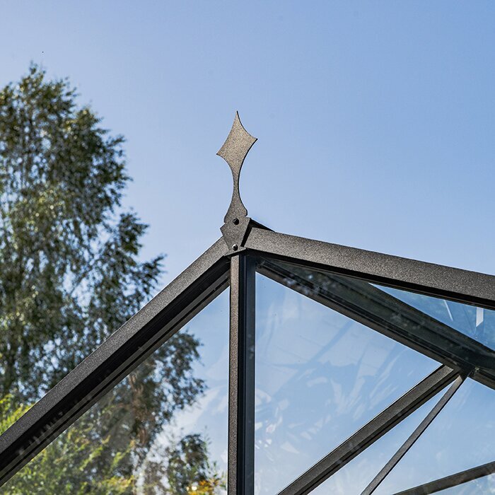 Aluminiumväxthus Accoya Fusion