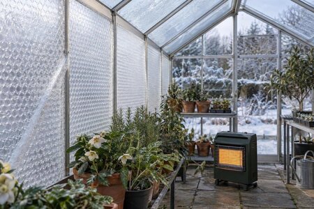 Ali mehurčasta izolacijska folija pomaga steklenemu rastlinjaku?