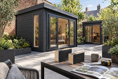 Nakup lesene vrtne hiške s stenami debeline 44 mm: kaj to pomeni?