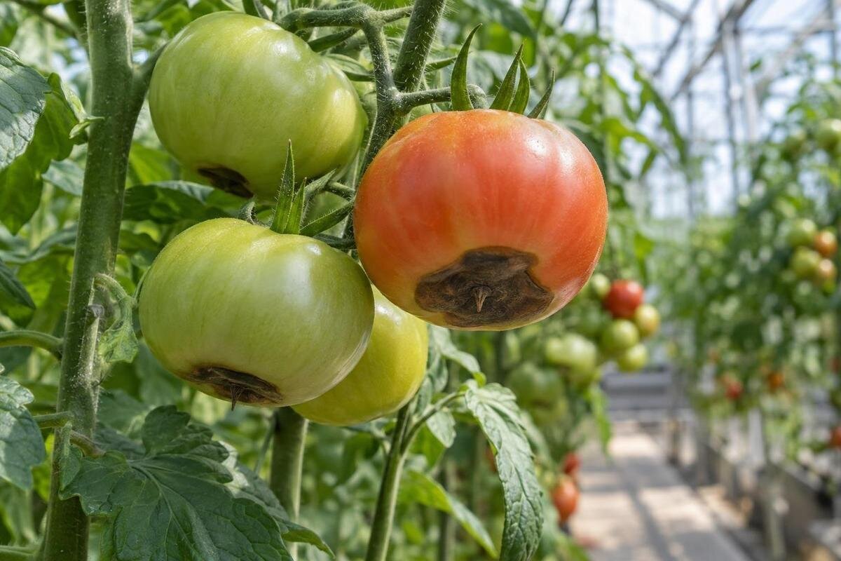 Suchá hniloba na paradajkách: prečo viac hnojiva nemusí pomôcť