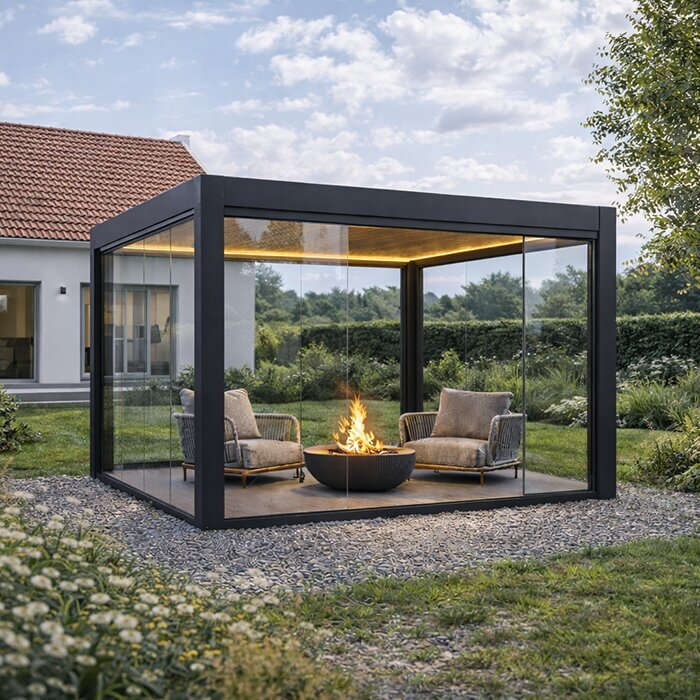 Bioklimatická pergola Bloomcabin
