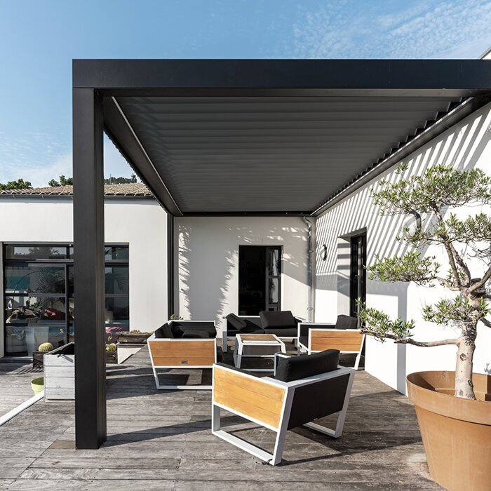 Bloomcabin Wall-Mounted Pergola patio United Kingdom