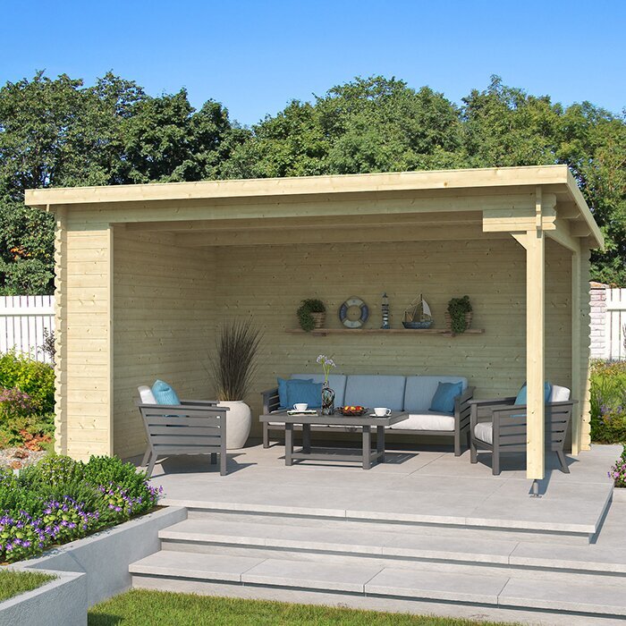 Terrava – Stylish Wooden Garden Terrace for Relaxed Outdoor Living
