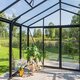 Greenhouses made of aluminum