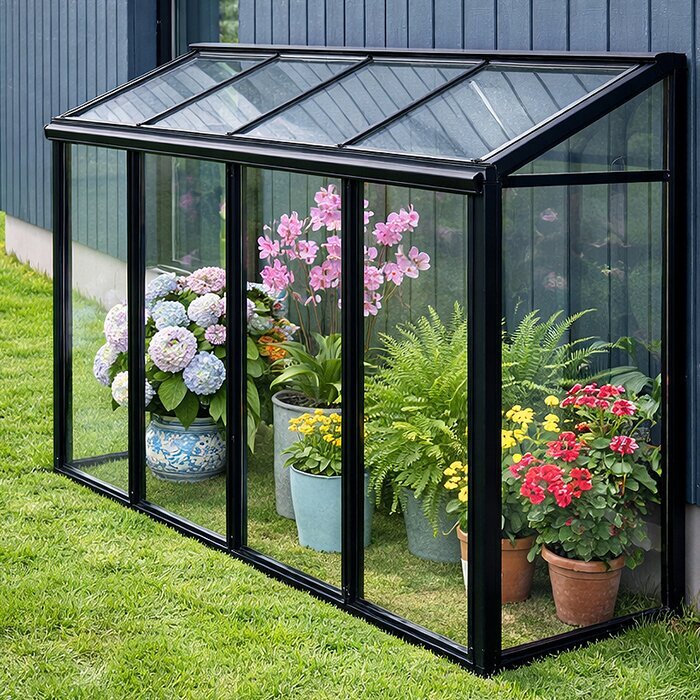 Mini wall greenhouse