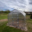 Sharp Angled High Tunnel Greenhouse