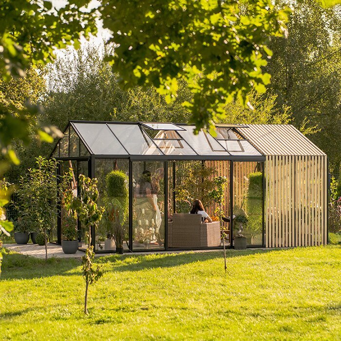 Greenhouses made of aluminum limited edition