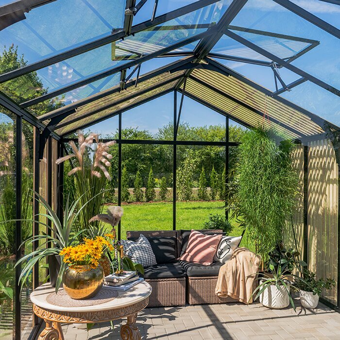 Greenhouses made of aluminum limited edition