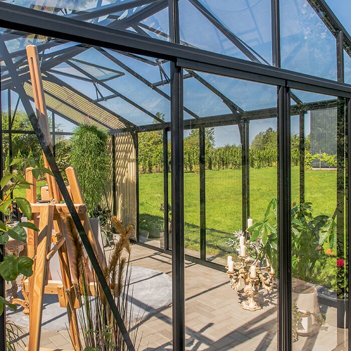 Greenhouses made of aluminum limited edition