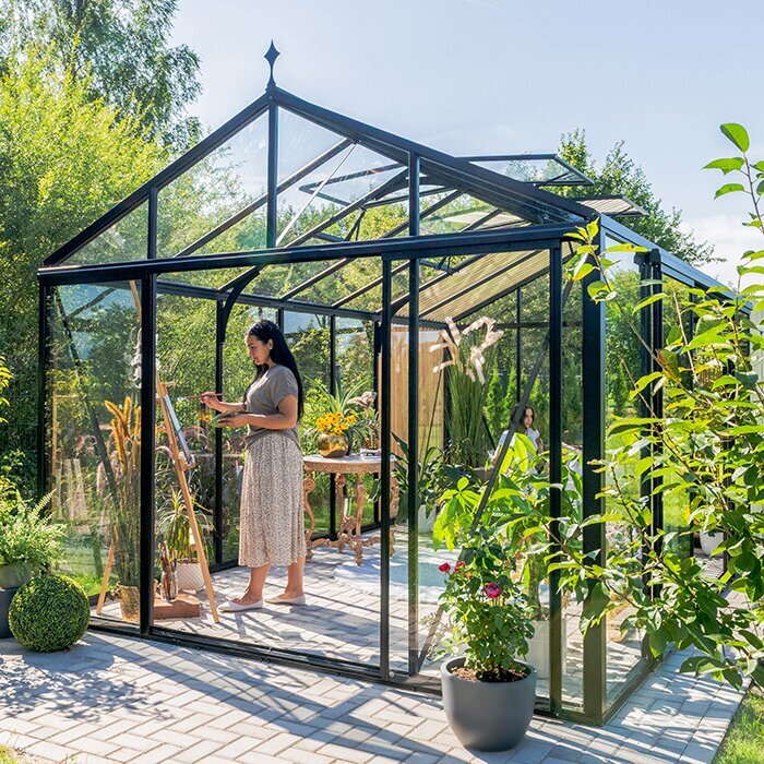 Greenhouses made of aluminum limited edition
