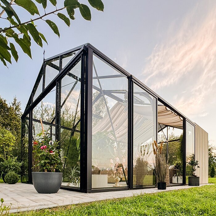 Greenhouses made of aluminum limited edition