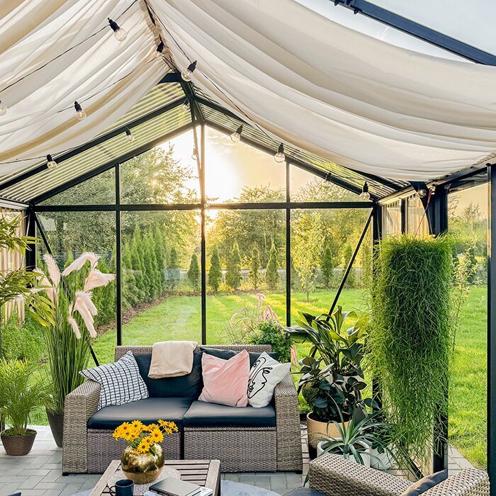 Greenhouses made of aluminum limited edition