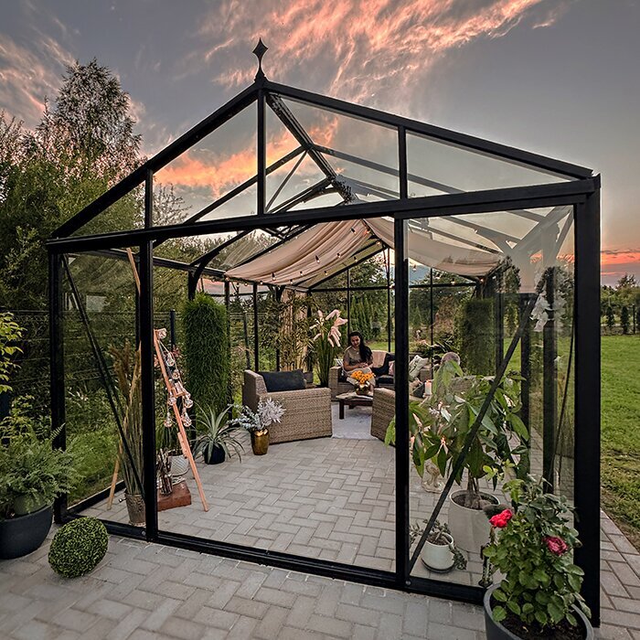 Greenhouses made of aluminum limited edition