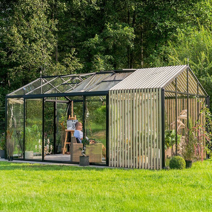 Greenhouses made of aluminum limited edition
