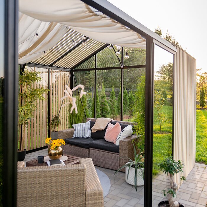 Greenhouses made of aluminum limited edition