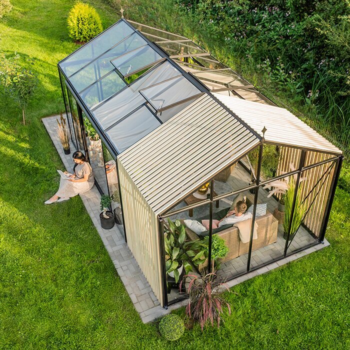 Greenhouses made of aluminum limited edition