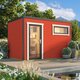 Veltor – Compact Wooden Garden House with Timeless Scandinavian Design