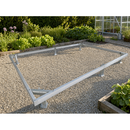 Galvanized Steel Greenhouse Foundation, 3 × 10 m