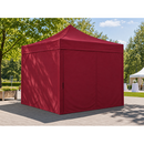 Maroon Replacement Canopy Roof and Sidewalls