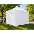 White Canopy Roof and Four Side Walls Set