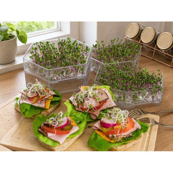 Seed Sprouting, Grow Lights & Hydroponic Planters