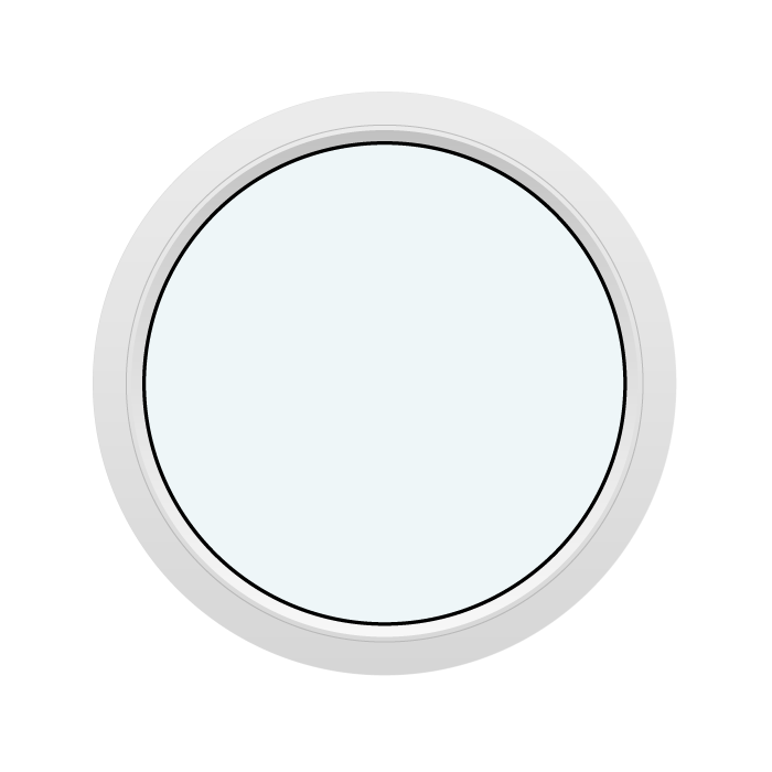Round Fixed Window