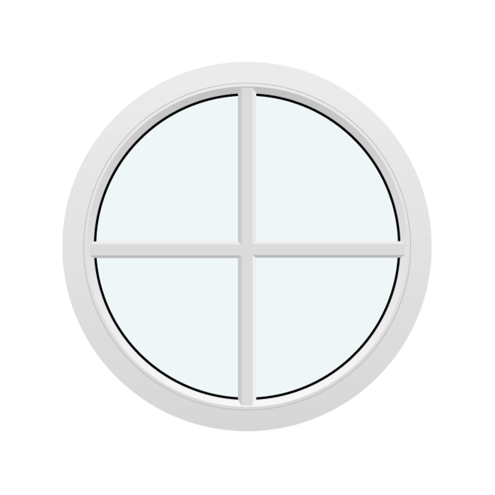 Round Fixed Window