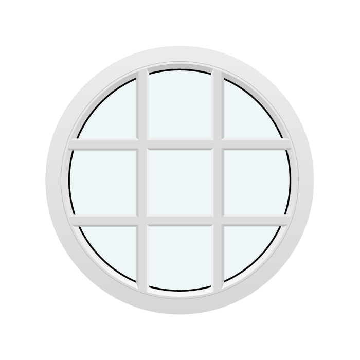 Round Fixed Window