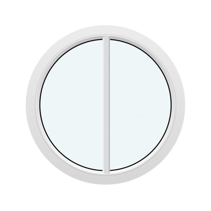 Round Fixed Window
