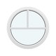 Round Fixed Window