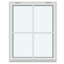1 sash: 1 horizontal decorative bar and 1 vertical decorative bar